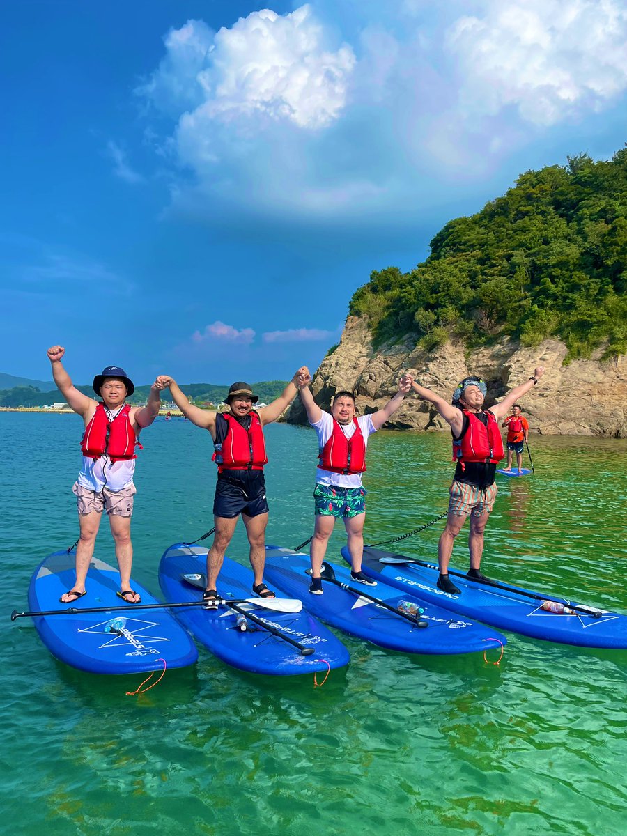 週末のSUPが楽しすぎた🏄
今日の仕事とのギャップで辛い🫠