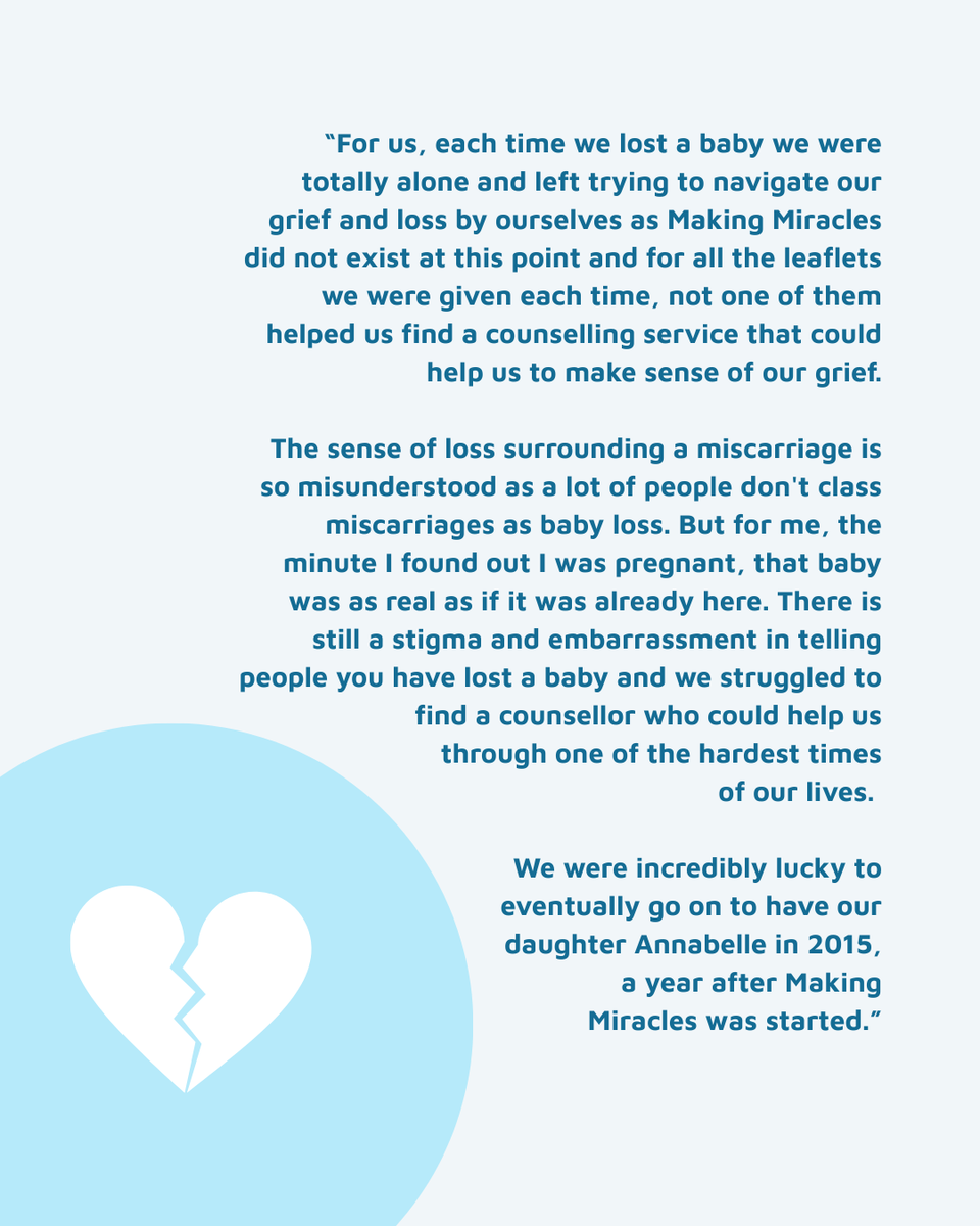 MartinTolhurst1's tweet image. This year we are supporting #MakingMiracles as our Charity of the Year 💜 They provide vital counselling for families affected by baby loss. Today we share Jemma’s story - why this charity is so close to her heart. #BabyLossAwareness #TeamTolhurst
