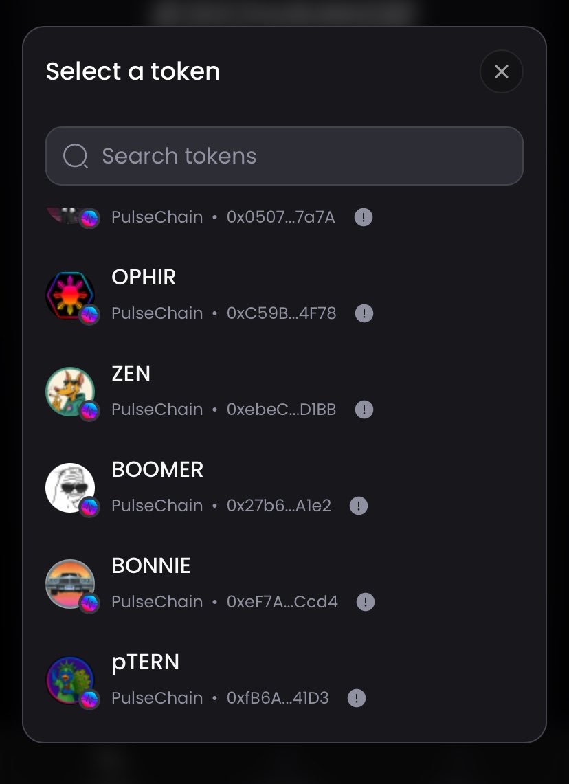 NEW COINS JUST LANDED! 

🔥 DEVC | ⚡ JAMES | 💎 PULSECHAIN | 🐉 ZEN | 🎯 BOOMER | 🐰 BONNIE | 🪙 pTERN | 🌍PULSECHAIN

The lineup keeps growing, the trenches are getting wild!