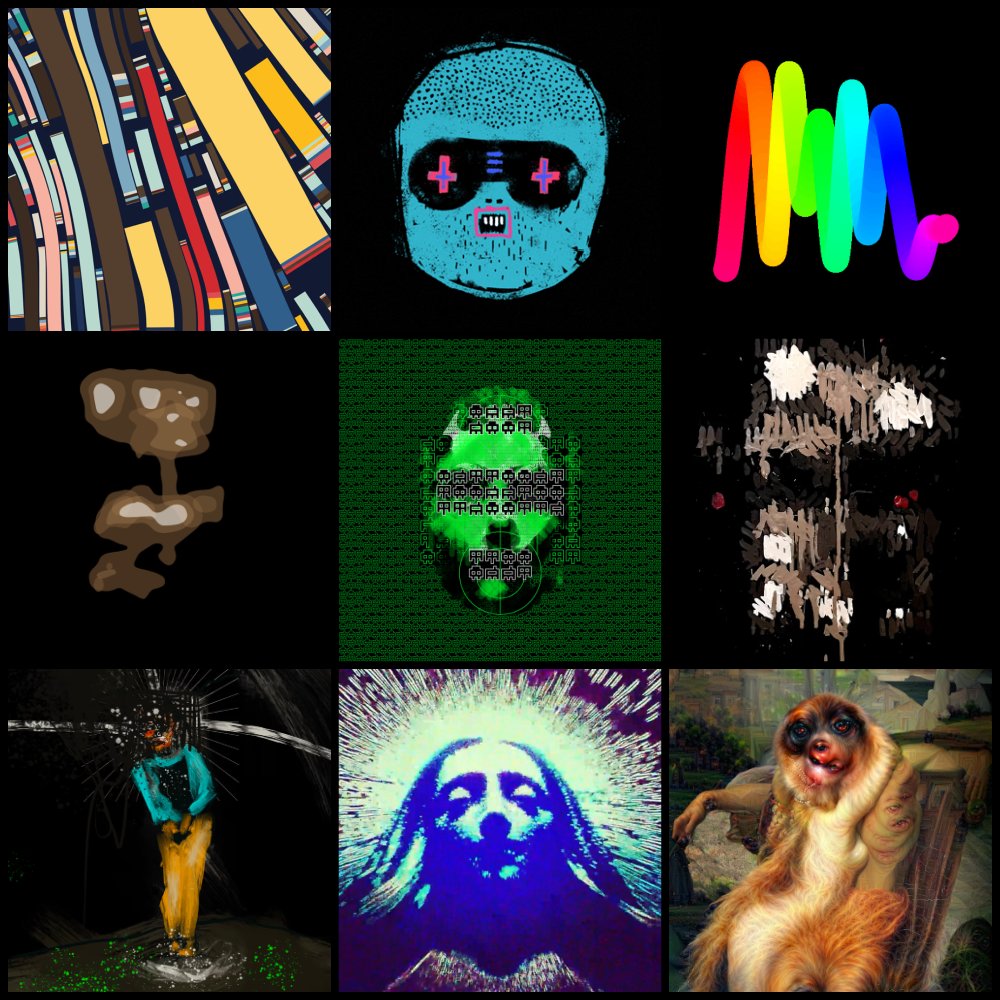 24 Hours of Art (@24_hours_art) on Twitter photo ๐ผ๏ธ 24 HOURS OF ART ๐ August 18, 2025
๐ค Robot Reflections
Several collections by <a href="/VanArman/">Pindar Van Arman ๐</a> see a surge of attention:
- 'Reflection' 1/1/999 (Jan 2024):ย 28 sales for 13.01 ETH in total
- 'The First Sparks of Artificial Creativity' 1/1/128 (Nov 2023): 4.269, 1.1 & 1.05 ETH sales ๐ผ๏ธ 24 HOURS OF ART ๐ August 18, 2025
๐ค Robot Reflections
Several collections by <a href="/VanArman/">Pindar Van Arman ๐</a> see a surge of attention:
- 'Reflection' 1/1/999 (Jan 2024):ย 28 sales for 13.01 ETH in total
- 'The First Sparks of Artificial Creativity' 1/1/128 (Nov 2023): 4.269, 1.1 & 1.05 ETH sales