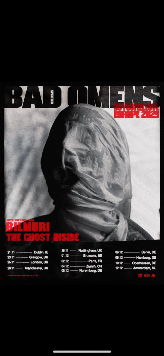 MagaliHope's tweet image. This is truly FUCKING AMAZING 🔥
• Headlining tour for the new #BO4 era
• Arena shows 👀
• Kicking off in Europe 
• 2 supporting acts
• Artwork &amp;amp; visuals will be sick 
#BadOmens GOING BIG &amp;amp; I am here for that 😊