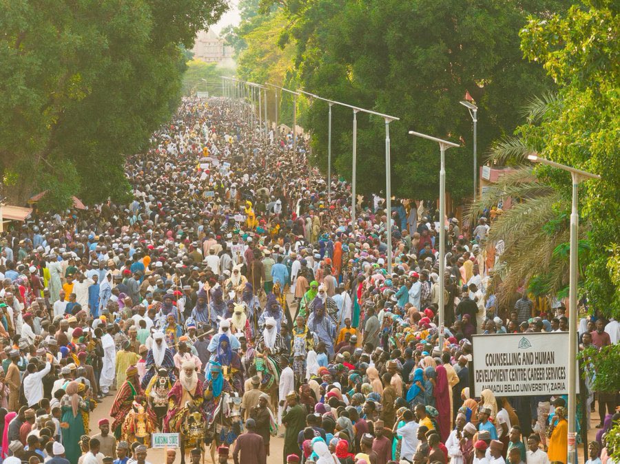MSIngawa's tweet image. ABU CULTURAL CARNIVAL 2025

Every State was represented 

Every Local Government was represented 

Every tribe was represented 

Every religion was represented 

Every region was represented 

ABU Zaria, the true definition of “ONE NIGERIA” and for that, the best university in…
