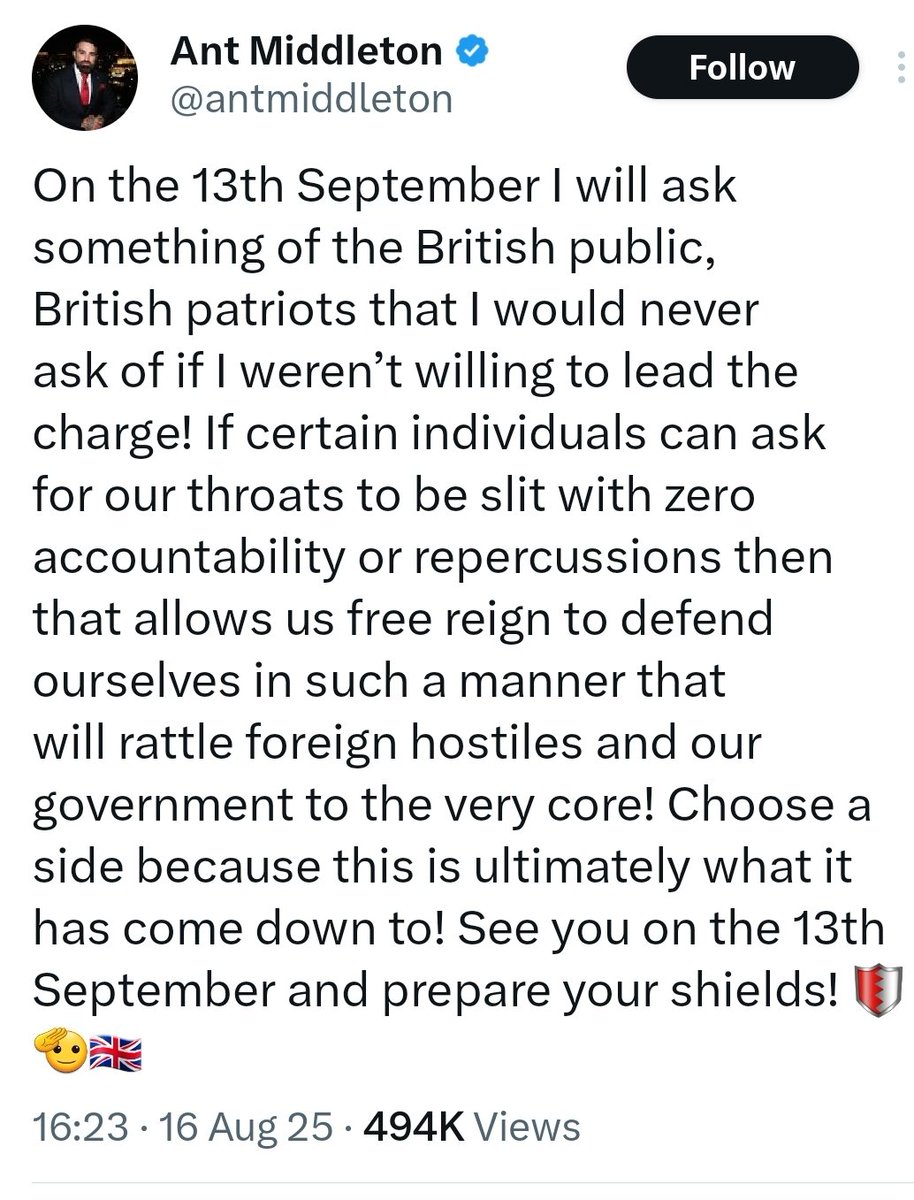 Heccles94's tweet image. This is terrifying.

@metpoliceuk please look into this - this sort of incitement could lead to loss of life.