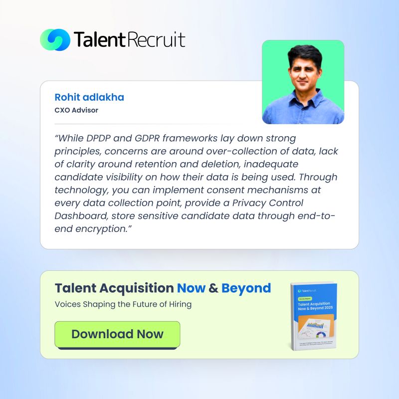 TalentRecruit_'s tweet photo. Technology can bridge this gap by implementing consent mechanisms at every data touchpoint, providing a Privacy Control Dashboard, and ensuring end-to-end encryption for sensitive candidate information.
📥 Download your free copy here: https://t.co/hrKY1zwZ4v https://t.co/AHHKX7Oia0