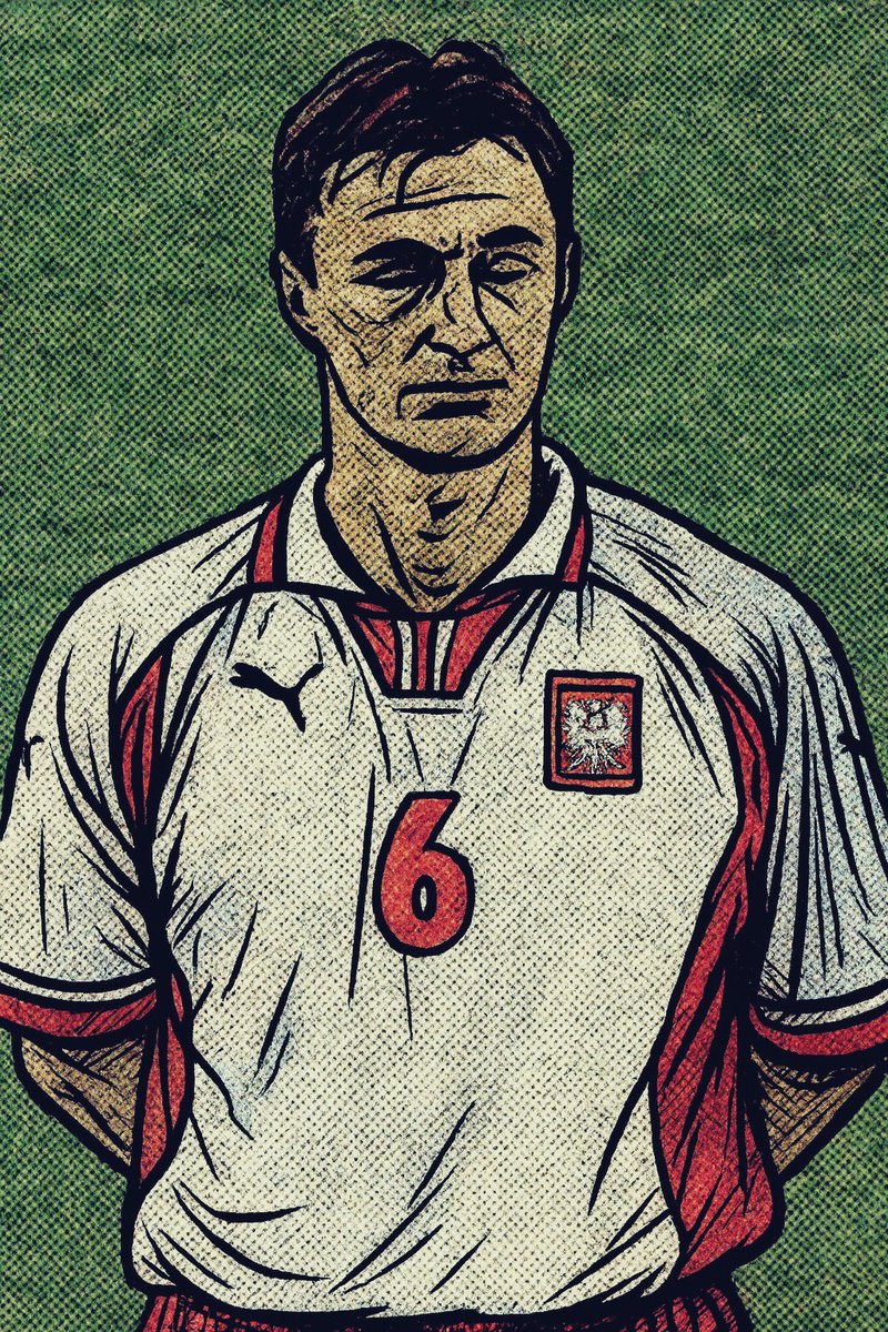 #OTD in 1999, Poland fell 1–2 to Spain in a friendly under coach Janusz Wójcik. Tomasz Hajto’s👇opener couldn’t prevent a comeback. It was one of 6 goals in 62 caps for the central defender. At times controversial but <a href="/TomekHajto7/">Tomek Hajto</a> always gave it his all for 🇵🇱. #łaczynaspiłka