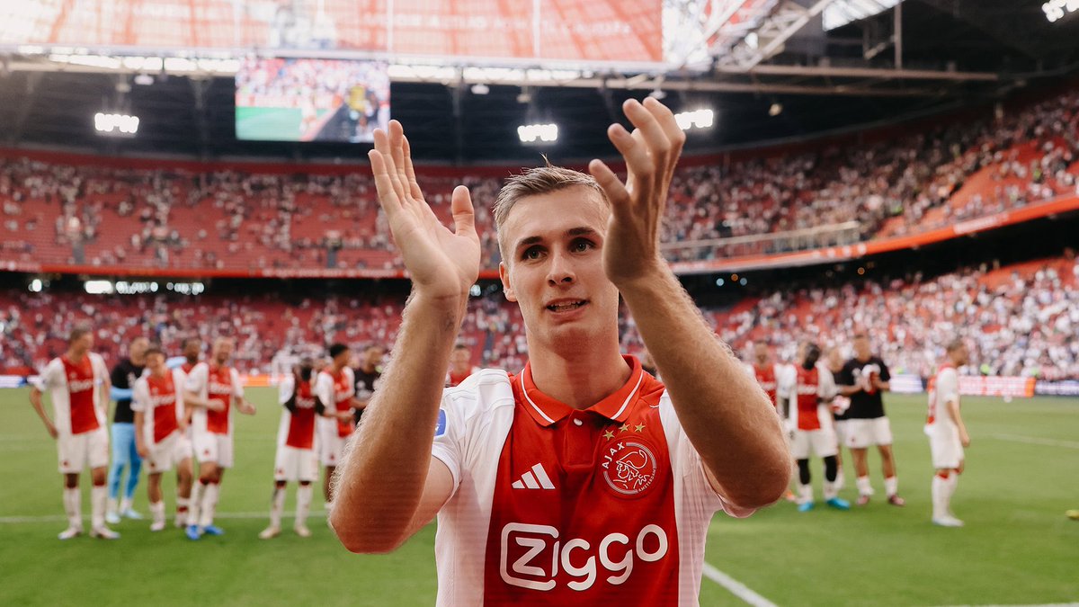 Inside_020's tweet photo. 🚨🇳🇴 JUST IN: Sivert Mannsverk will be leaving Ajax. There is interest from Germany and England, but there is a big chance that he will go to Germany. #Ajax

[🥇: @WFCGRONINGEN] https://t.co/2lzhnbWspY