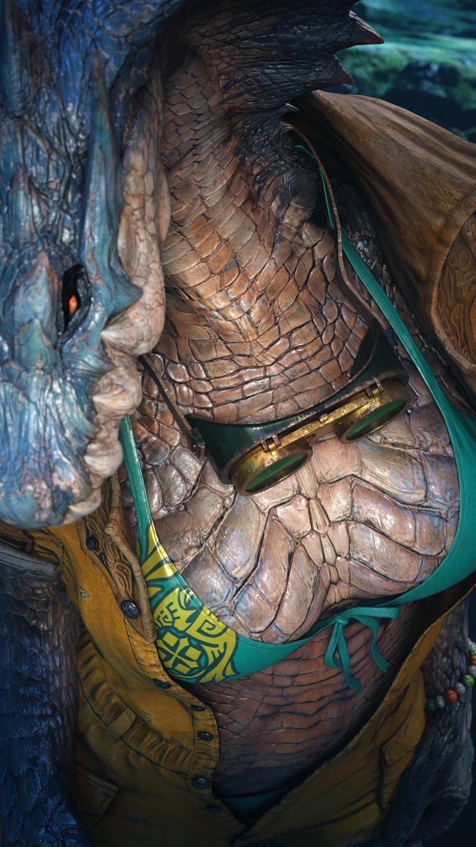 Hey

#Gemma #Lagiacrus #MHWilds #MonsterHunter