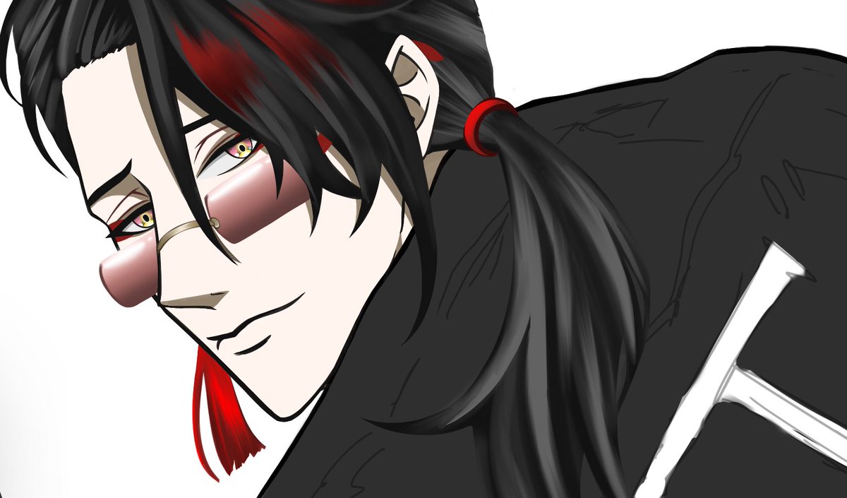 I’m feeling silly so I’m drawing him as Danny Zuko from Grease 😜