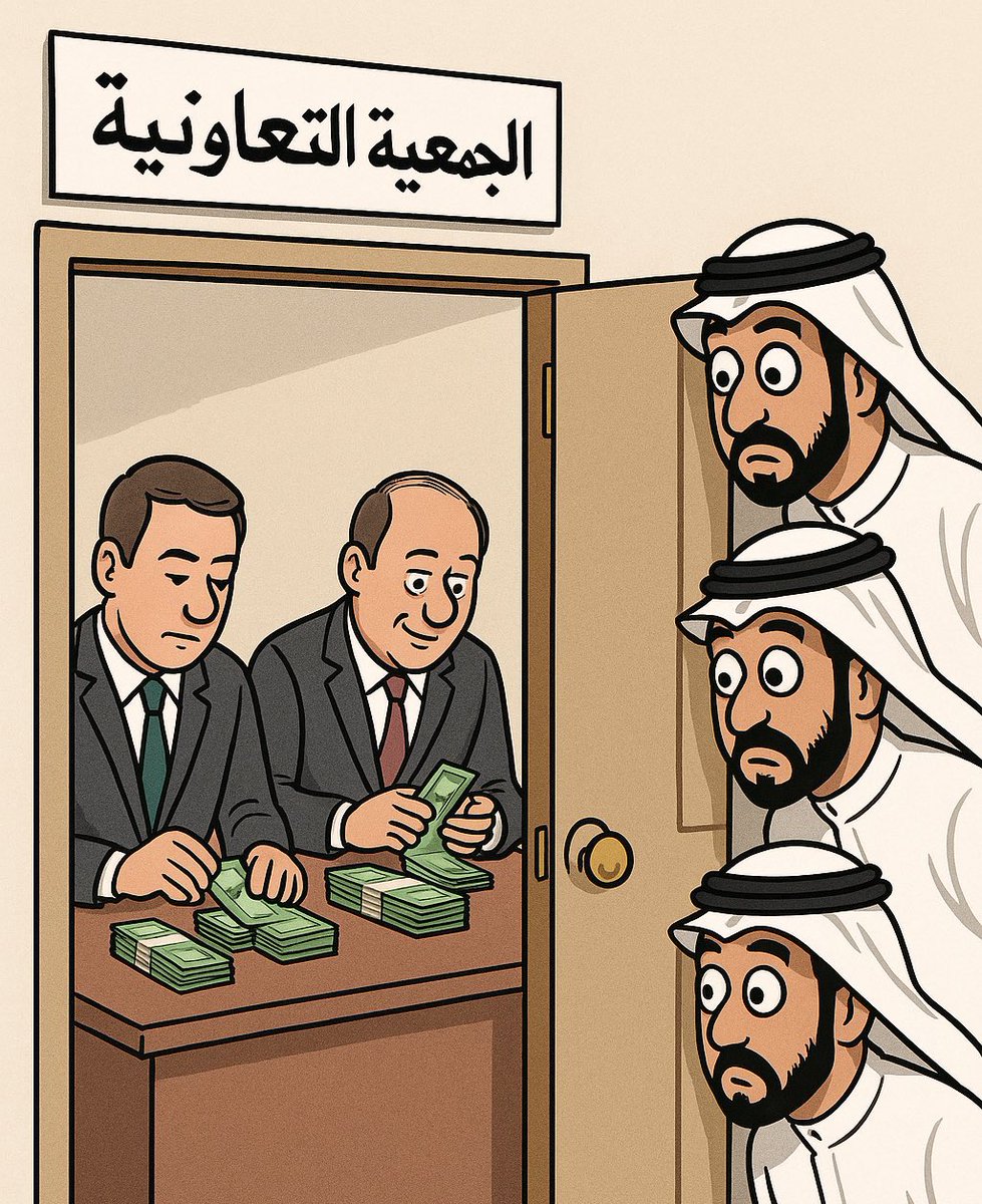 إلغاء انتخابات الجمعيات التعاونية وخصخصتها للصالح العام أصبح مطلب شعبي عقب هذا الفساد الفادح اللي نشوفه صار شبه يومي على مدار الساعة 🙏