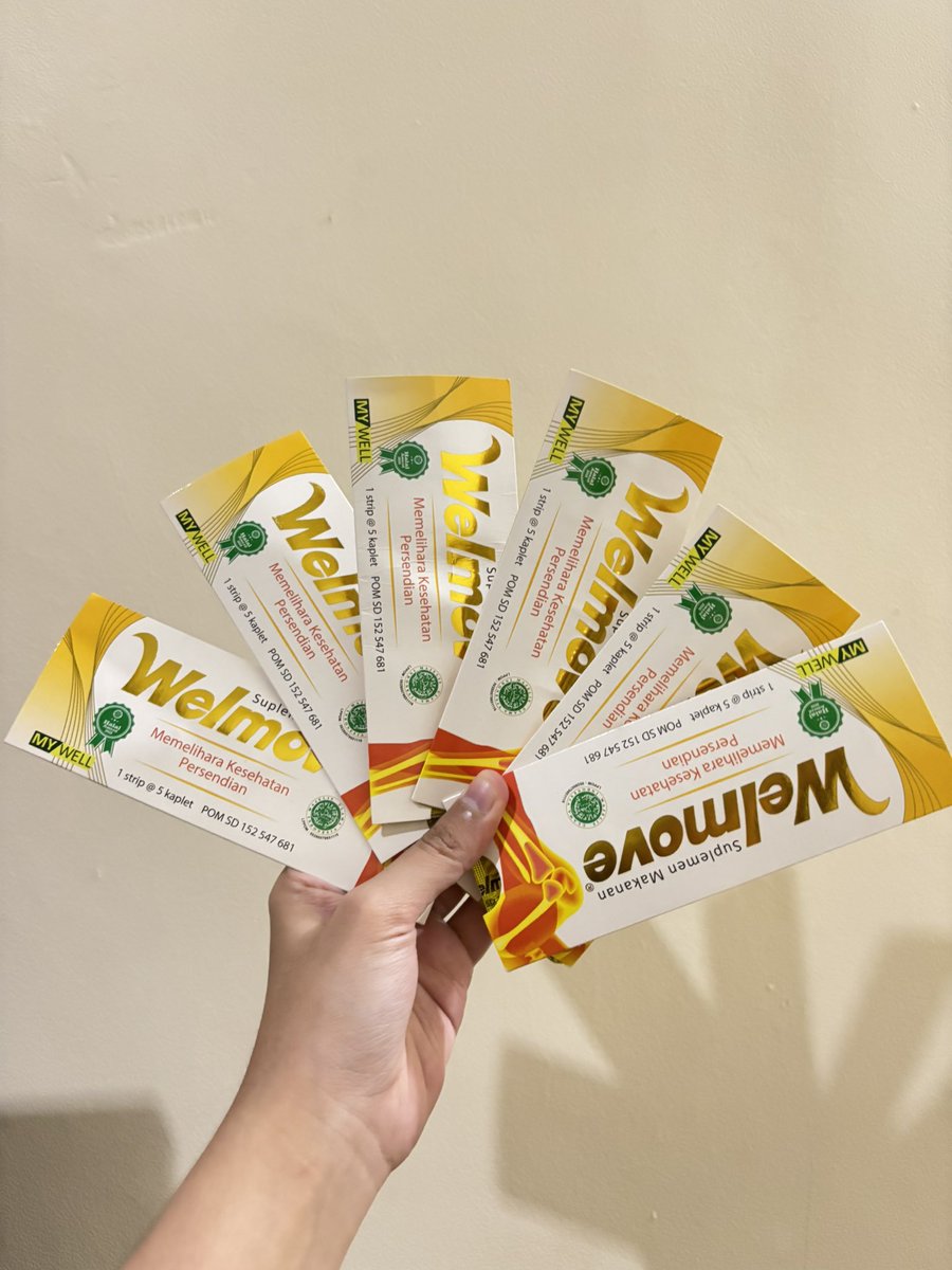tteookbooki's tweet photo. WTS welmove 6 strip exp 11/26 cuma 73k (inc. admin shopee) 🙌🏻 https://t.co/l9zZgiKekY