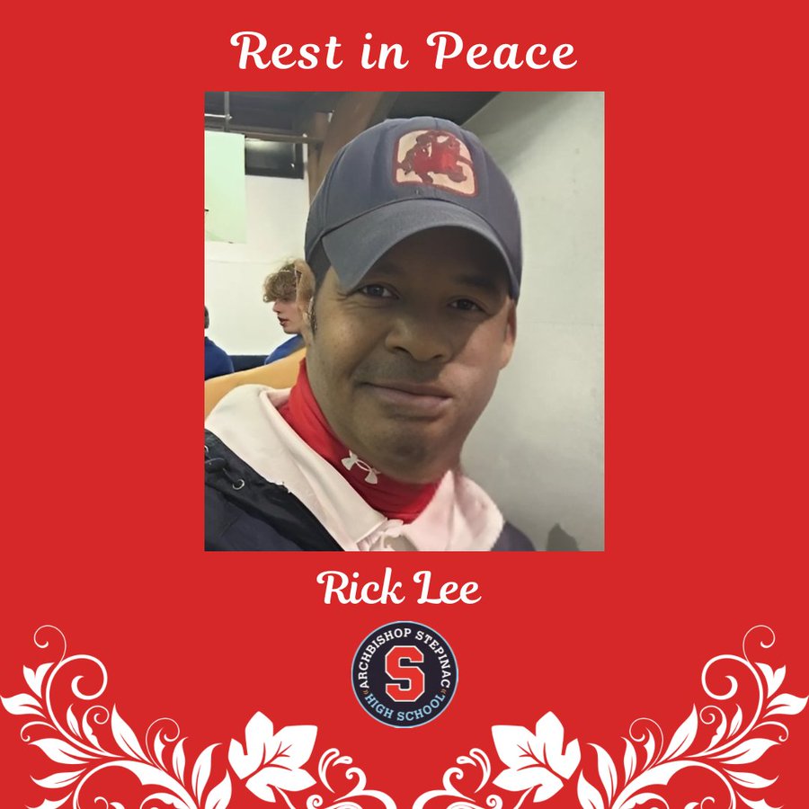 It is with great sadness that we share the passing of Coach Rick Lee, who served as Stepinac’s Wrestling Coach for 17 years.

We extend our deepest condolences to his family, friends, and all who knew him. He will be deeply missed by the entire Stepinac community.

Rick Lee was a
