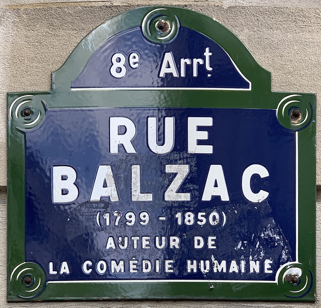 SHAParis8_17's tweet photo. #175ans Le 18 août 1850 meurt l'écrivain Honoré de Balzac à seulement 51 ans. Il laisse plus de 90 romans et nouvelles, parus de 1829 à 1855 et réunis sous le titre de "La Comédie humaine".
A #Paris8, une rue, une statue et un cinĂ©ma lui rendent hommage prĂšs des Champs-ĂlysĂ©es. https://t.co/WpPVgdlDl8