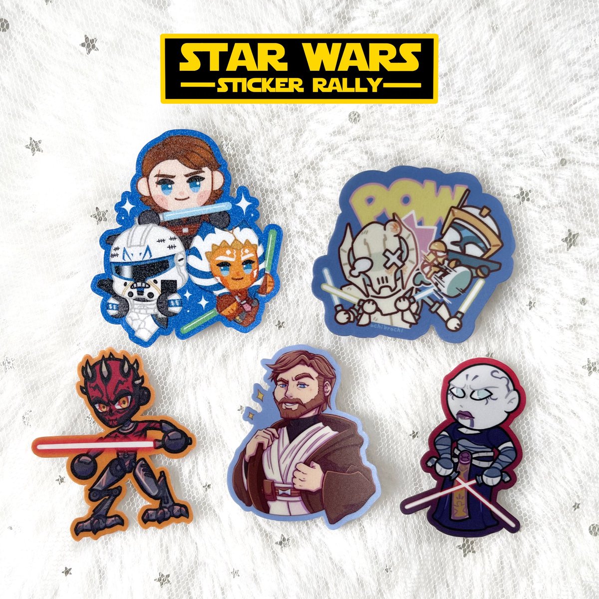 ☆ Star Wars (TCW) Sticker Rally <a href="/animagaexpo/">Animaga</a> !☆
Join our sticker rally &amp; collect all 4 stamps stickers to redeem a prize pack of 5 Vinyl Stickers (while stocks last)! 
#animaga #animagaexpo