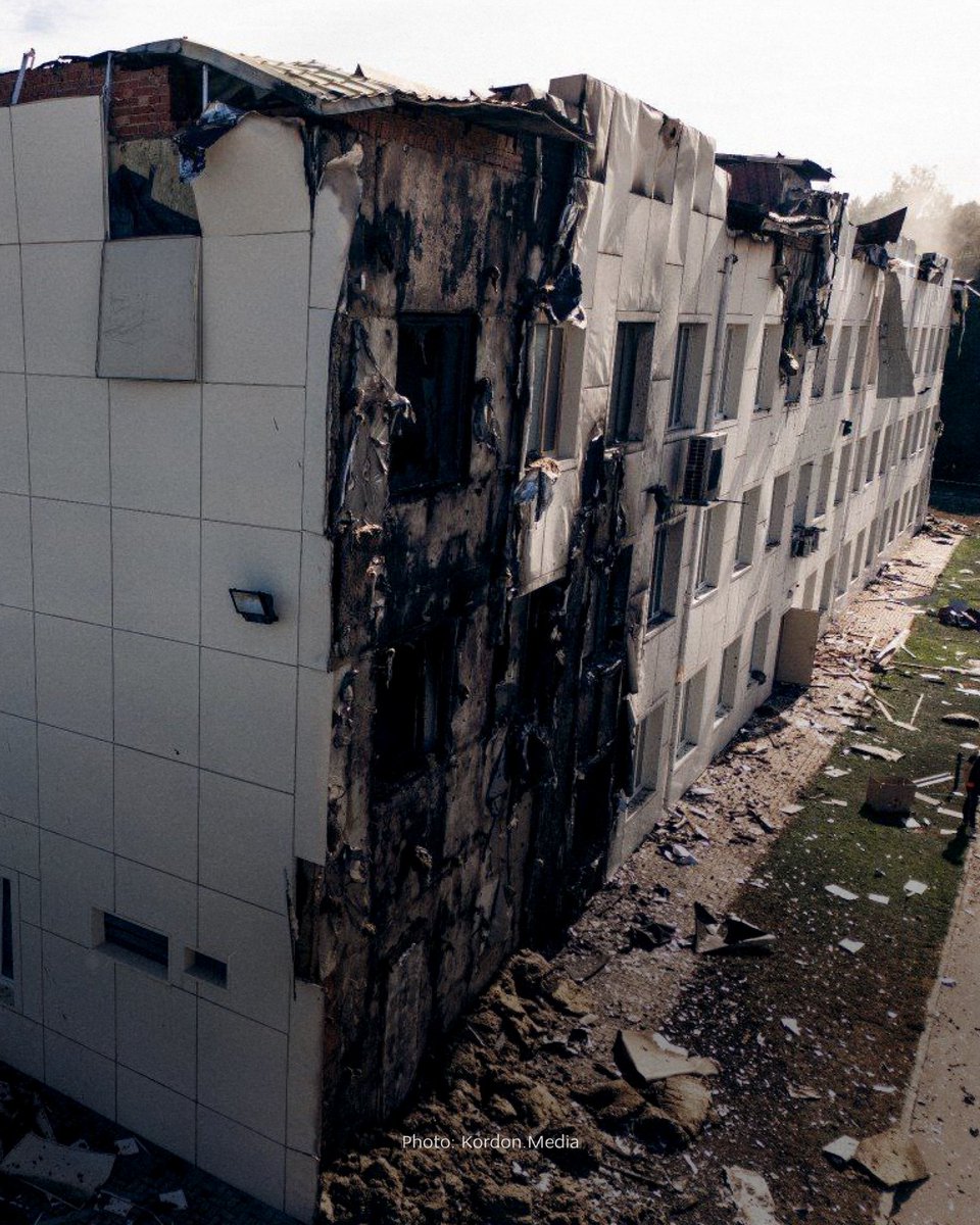 On the night of August 18, Russia barbarically attacked Sumy State University with missiles and drones, destroying the main academic building and the student e-sports club. 

Russia has never abandoned the initial objectives of its war. It attacks not only the lives of Ukrainians