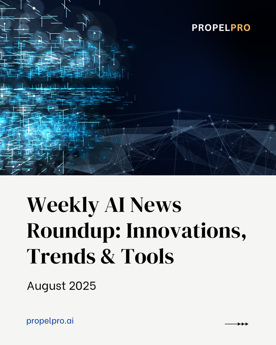 DimensionlessAI's tweet photo. 🚨 AI Weekly News Digest 🚨

Missed this week’s biggest AI updates? 🤖

Here’s your quick roundup of the latest innovations, launches, and insights transforming the AI world: ⤵️

(1/2) https://t.co/obXDx46HWJ