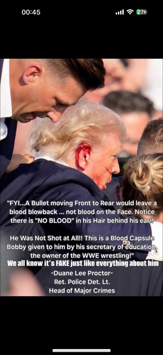 This event must not get shoved under the rug. Three people lost their lives behind this stunt! Just to help Trump win sympathetic votes!  👇