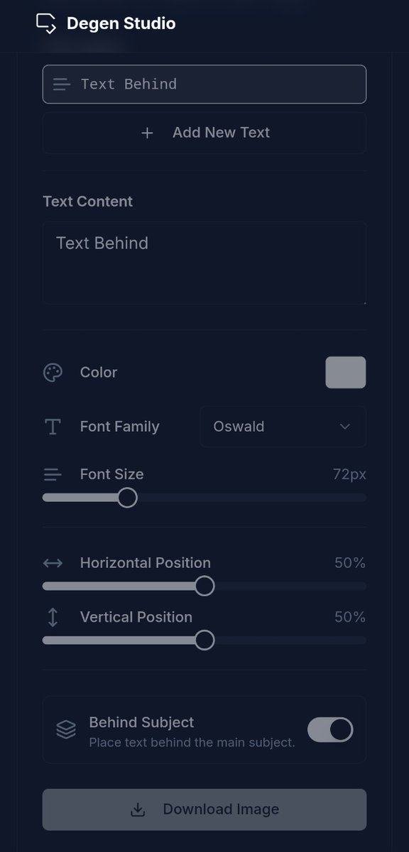 howdegenfun's tweet photo. Launched 2 free tools for creators 🎨

🖋 Text Behind Images – make thumbnails &amp; memes pop
🧼 Background Remover – clean images in 1 click

✅ Free forever
✅ No login
✅ Live now → https://t.co/vGc1JYMxmc

Building in public. Feedback = ❤️ https://t.co/xHeSg9q01U