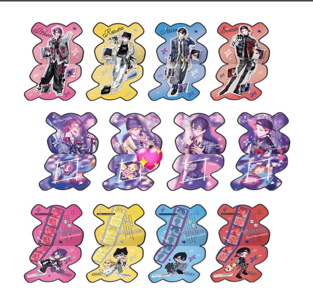 【交換】にじさんじ VOLTACTION 3周年Anniversary アニバ OS購入特典
譲▶1枚目画像参照
求▶2枚目❤のもの
リプお待ちしております｡