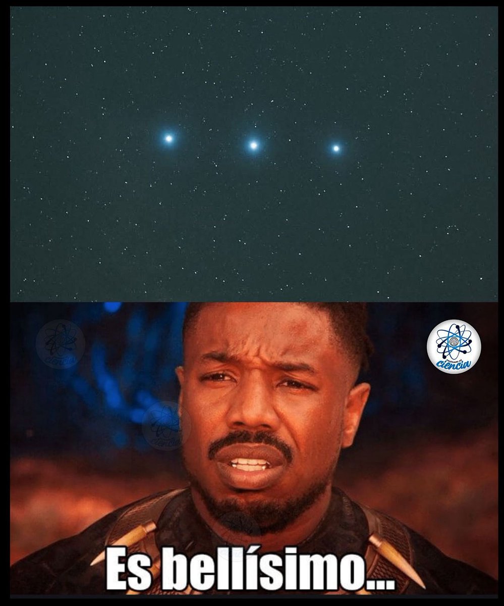 🌌✨ A simple vista parecen solo tres estrellas alineadas…
pero en realidad estás mirando un enjambre cósmico de gigantes azules a miles de años luz. 🤯

💠 Alnitak: lo que tus ojos creen que es un punto… es en verdad un sistema triple de soles masivos ardiendo juntos.
💠