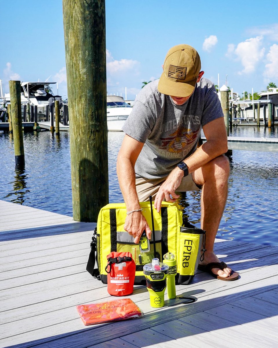 Be ready for anything out on the water.

The ultimate safety kit isn’t complete without:
✅ An EPIRB – alerts global search &amp; rescue if your vessel’s in trouble
✅ A ResQLink PLB – your personal lifeline if you go overboard
✅ A ResQFlare – safe, reusable, and visible for miles