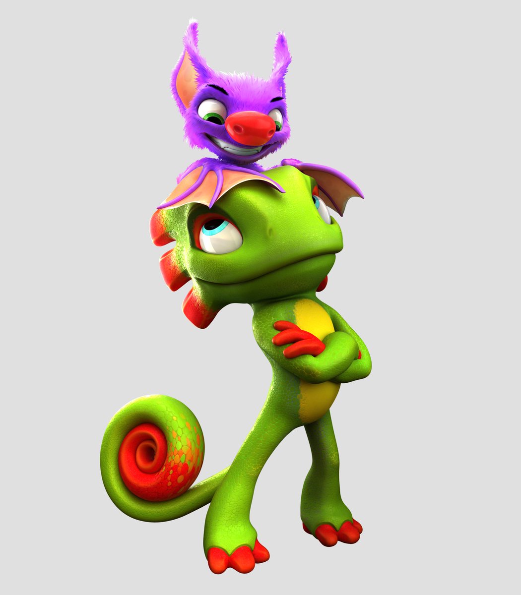 Utterly in love with some of these new Yooka and Laylee renders from the art team 💚💜

Oh, and keep an eye on gamescom coverage this week just... because 👀