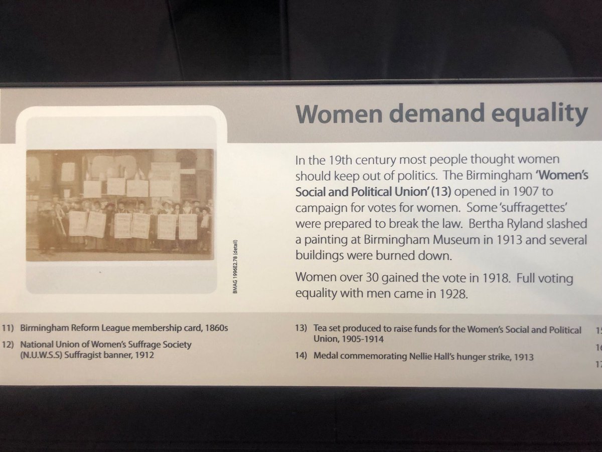 Birmingham women fighting to vote
