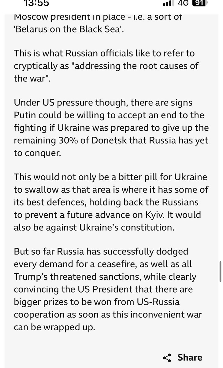 What does Russia want in the #Ukraine war?