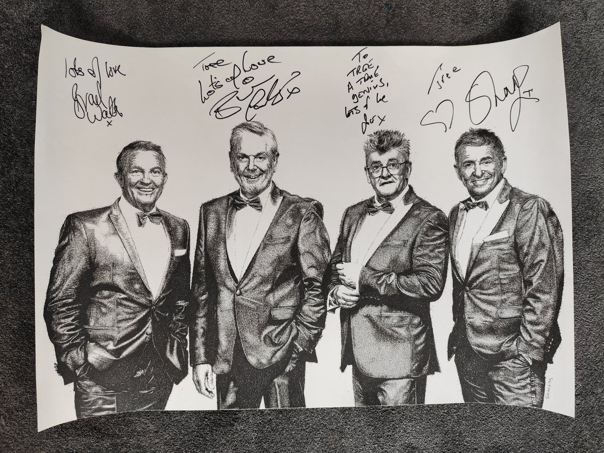 Haven't posted on here for a while so let's post these incredible human beings 😍❤️ #artwork #art #drawing #portraiture #inkdrawing #illustration #pendrawing #artist #Tourettes #Disability #bradleywalsh #brianconley #joepasquale #shanerichie