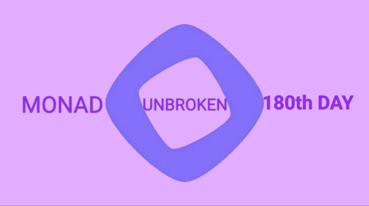 shenbag1974's tweet photo. My Unbroken 180th Day in @monad 
@DysonFinance (invest, swap, claim, stake,  re stake)
@EisenLabs (swap)
@enjoyoorsxyz (deposit, withdraw, claim, unwrap #wmon)
@Fuku_nad (deposit Mon, kinpu raffle)
@fwxfinance (lend, un lend, claim interest, vault deposit, perp long, short trading)
@flapdotsh (create token, buy, sell)
                            Thank you @monad