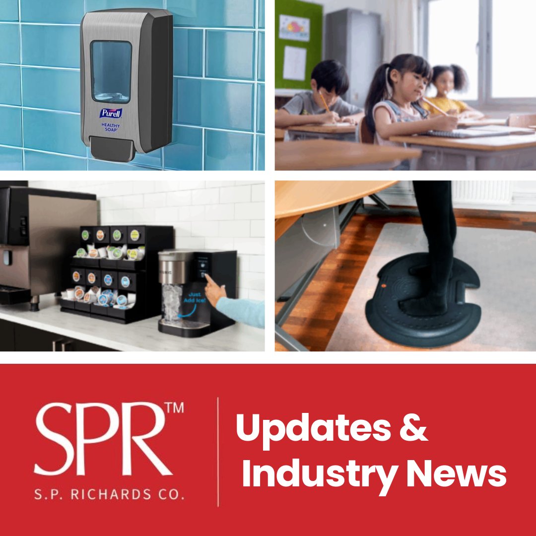 Boost sales &amp; support customers with shareable blogs:

🚽 PURELL® = tough school dispensers
🧼 Colgate-Palmolive cleaning tips
🥶 Keurig® brewers for hot &amp; cold drinks
🌀 Floortex comfort mats

Read now: lnkd.in/edytZqy2

#DealerTips #BreakroomEssentials #WorkspaceWellness