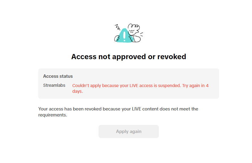 Ummmm... <a href="/tiktok_us/">TikTok US</a> What did I do? And why wasn't I notified till just before going live? HELLO?!