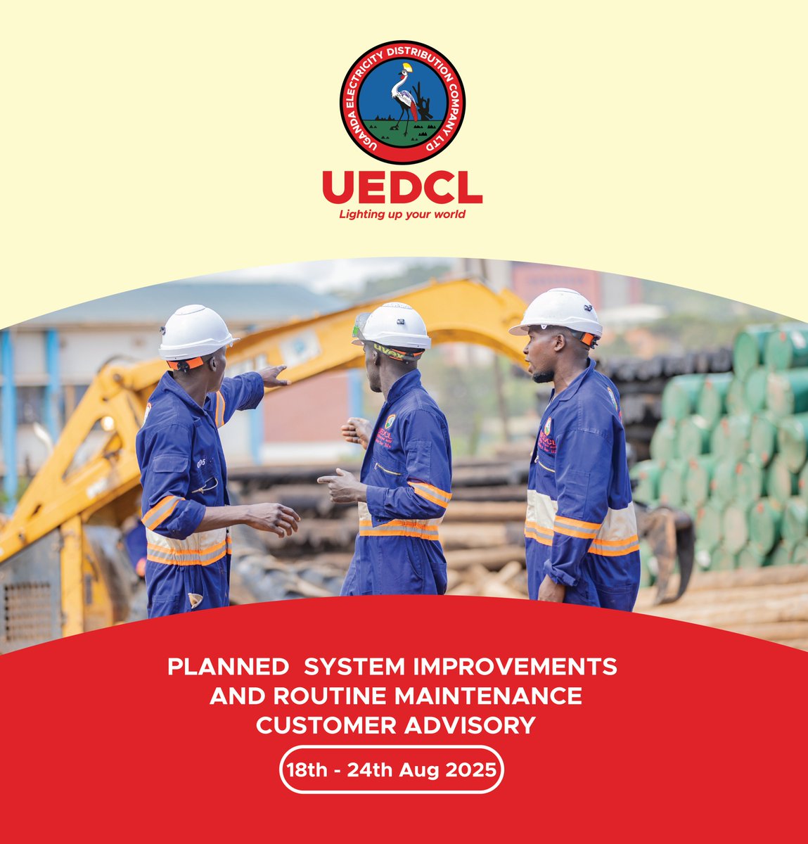 Uganda Electricity Distribution Company Ltd tweet media