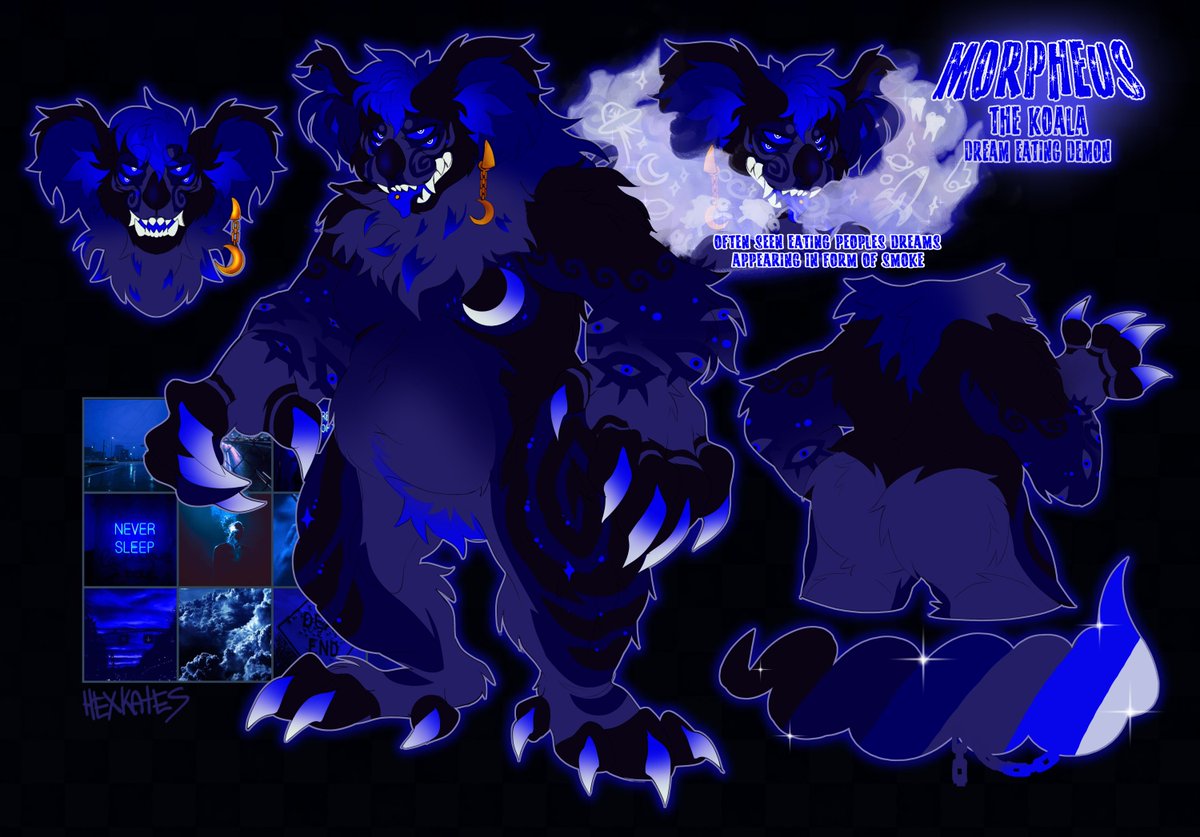 A dream eating koala☁️🌙