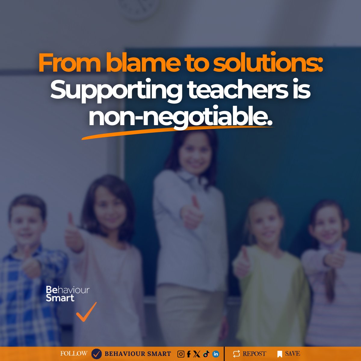 Teachers don’t need more blame.
They need support:
✔ Real-time insights
✔ Practical tools
✔ A culture that lifts them up

Because when teachers are supported, everyone wins.

#TeacherSupport #EducationReform

🔁 Retweet if you believe teachers deserve better.