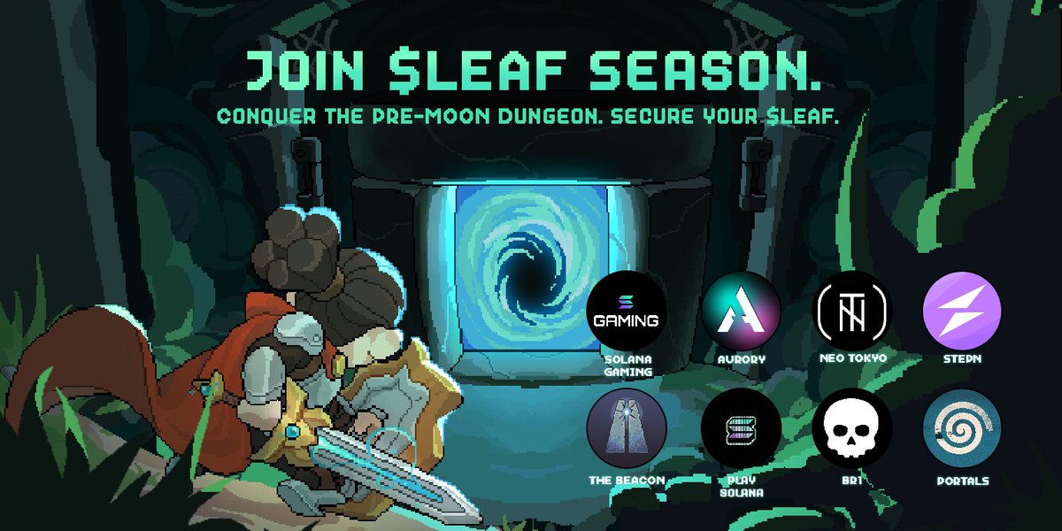 The Backwoods 🍃 (@thebackwoodssol) on Twitter photo It’s LEAF Season! 🍃
We’re now summoning Solana Gaming legions ⚔️
Step into the Pre-Moon Dungeon, prove your skill, and claim your $LEAF.
Second Wave:
<a href="/GamingOnSolana_/">Solana Gaming 🚀☀️🌴</a> <a href="/AuroryProject/">Aurory: Seekers of Tokane</a> <a href="/NeoTokyoCode/">NEO TOKYO</a> <a href="/Stepnofficial/">STEPN GO</a> <a href="/The_Beacon_GG/">The Beacon</a> <a href="/playsolana/">Play Solana | PSG1</a> <a href="/BR1INFINITE/">BR1: INFINITE</a> <a href="/_portals_/">Portals</a> It’s LEAF Season! 🍃
We’re now summoning Solana Gaming legions ⚔️
Step into the Pre-Moon Dungeon, prove your skill, and claim your $LEAF.
Second Wave:
<a href="/GamingOnSolana_/">Solana Gaming 🚀☀️🌴</a> <a href="/AuroryProject/">Aurory: Seekers of Tokane</a> <a href="/NeoTokyoCode/">NEO TOKYO</a> <a href="/Stepnofficial/">STEPN GO</a> <a href="/The_Beacon_GG/">The Beacon</a> <a href="/playsolana/">Play Solana | PSG1</a> <a href="/BR1INFINITE/">BR1: INFINITE</a> <a href="/_portals_/">Portals</a>