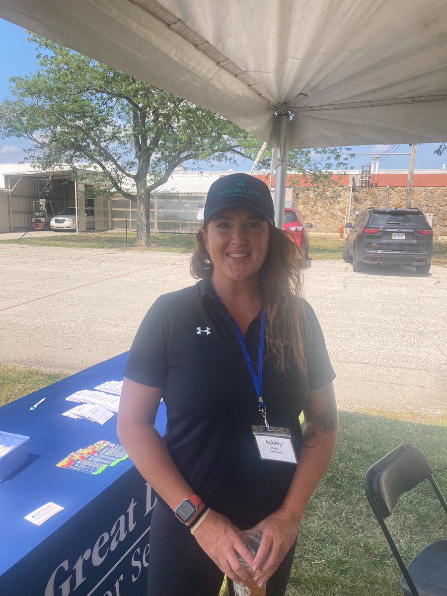 Ashley Reese represented FieldClock, the farm labor tracking app, at the NW Ohio Premier Farmer event.  This was held at the NW Ohio Cooperative Kitchen near Bowling Green.  <a href="/CIFT/">CIFT</a> <a href="/OhioFarmBureau/">Ohio Farm Bureau</a>