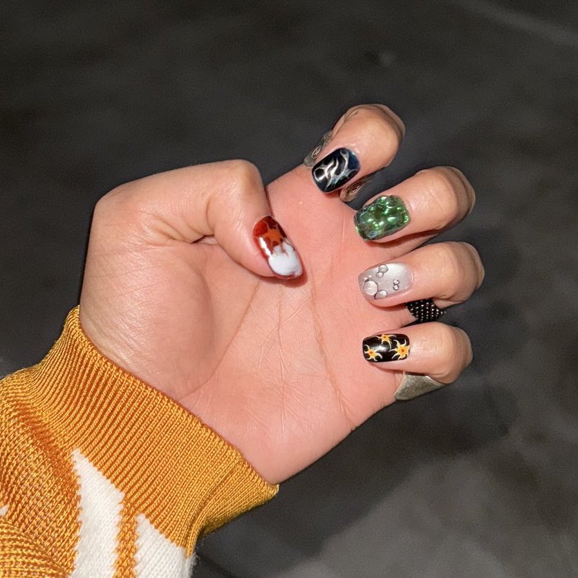 MONSTA X Nail Art <Do What I Want MV>

🐻Shownu                                         🐝Jooheon

🐺Changkyun                                  🐶Minhyuk