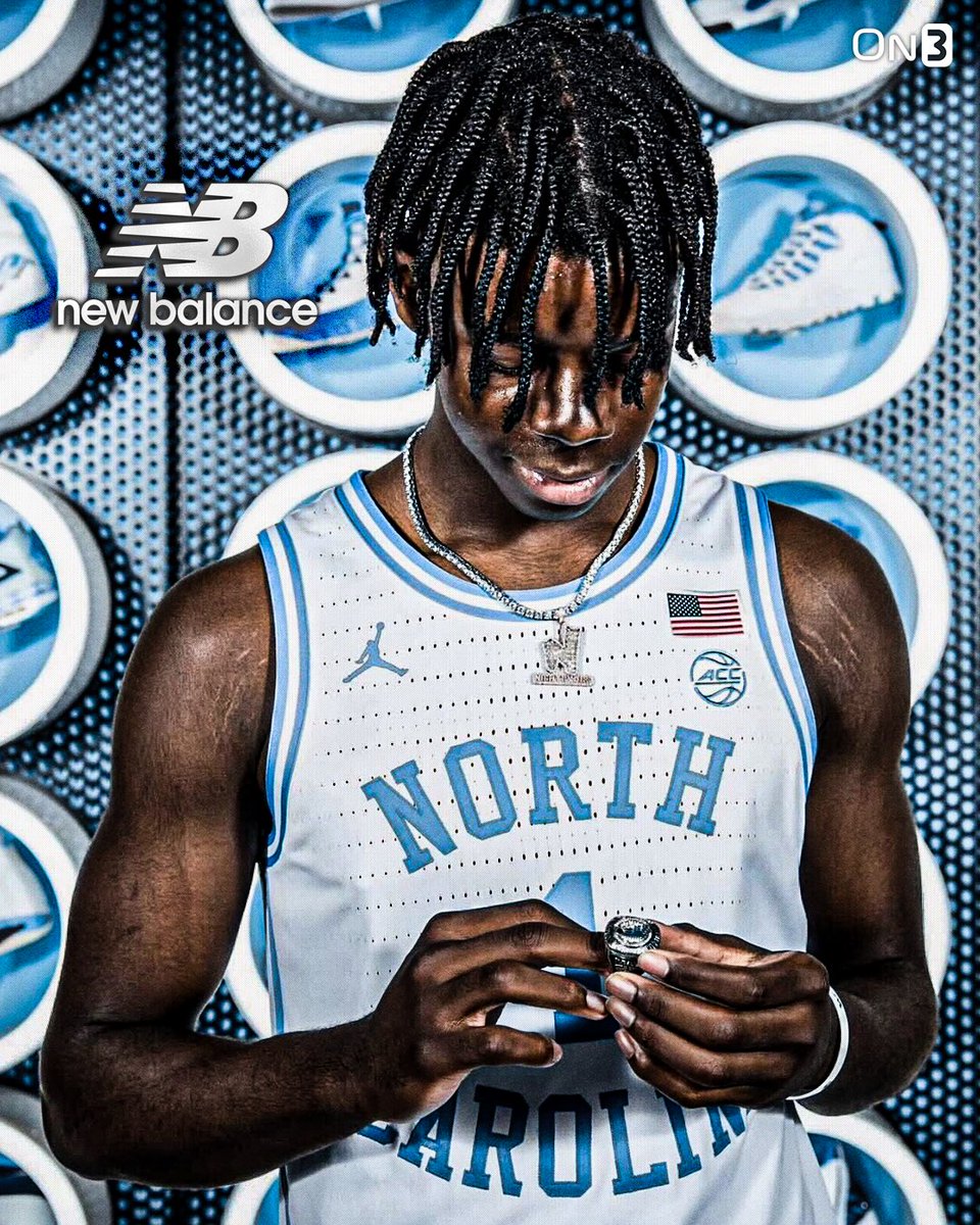 On3 NIL (@on3nil) on Twitter photo NEW: North Carolina PF Caleb Wilson has signed an NIL shoe deal with New Balance, per <a href="/ShamsCharania/">Shams Charania</a>🔥
Wilson was a Five-Star Plus+ in the 2025 class.
Read: on3.com/college/north-… NEW: North Carolina PF Caleb Wilson has signed an NIL shoe deal with New Balance, per <a href="/ShamsCharania/">Shams Charania</a>🔥
Wilson was a Five-Star Plus+ in the 2025 class.
Read: on3.com/college/north-…