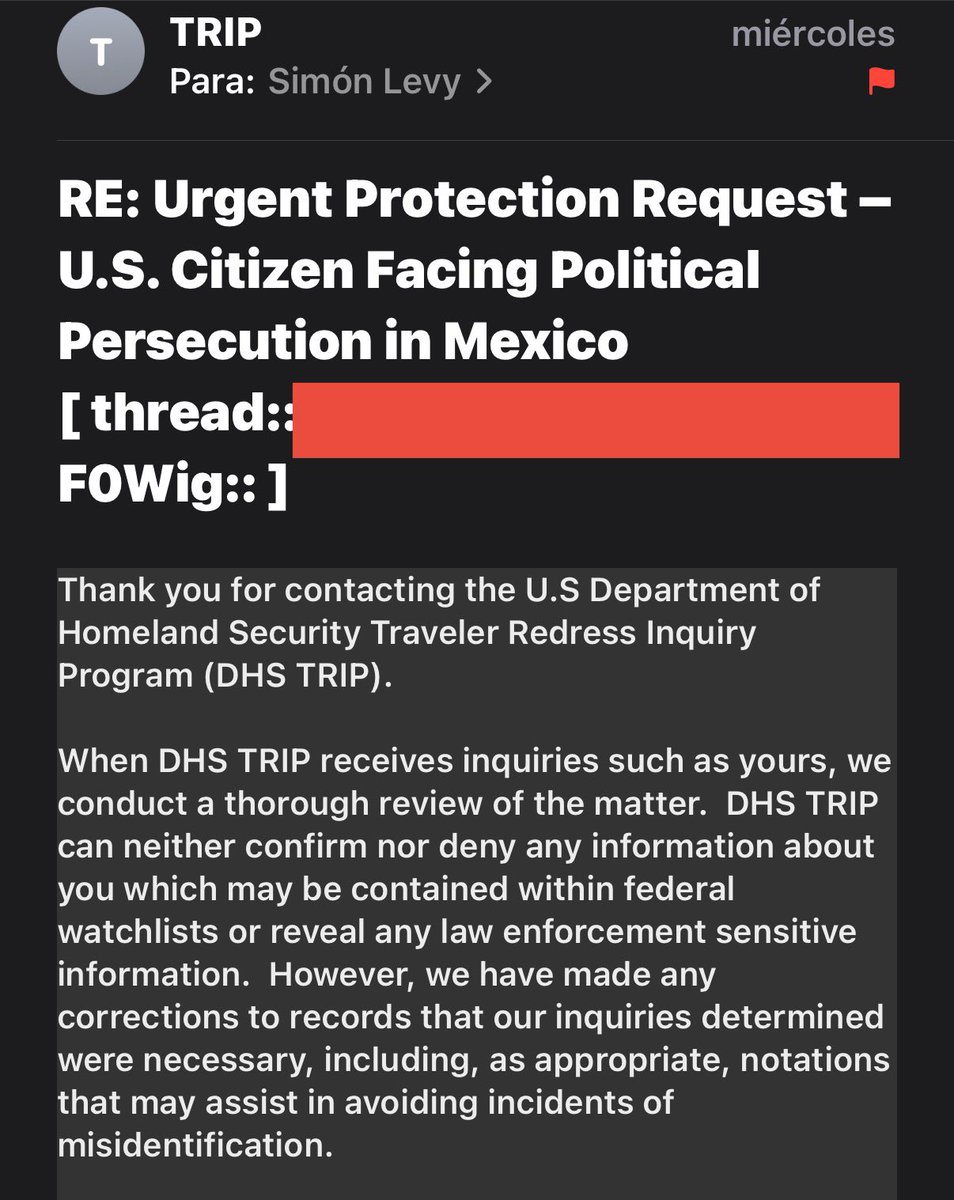 Simón Levy (@simonlevymx) on Twitter photo ¡Buenos días!
Quiero expresar mi más profundo agradecimiento al Departamento de Estado <a href="/StateDept/">Department of State</a> de los Estados Unidos y al Secretario <a href="/marcorubio/">Marco Rubio</a> por proteger mis derechos humanos y legales frente a la persecución política que enfrento en México.
Tras una exhaustiva ¡Buenos días!
Quiero expresar mi más profundo agradecimiento al Departamento de Estado <a href="/StateDept/">Department of State</a> de los Estados Unidos y al Secretario <a href="/marcorubio/">Marco Rubio</a> por proteger mis derechos humanos y legales frente a la persecución política que enfrento en México.
Tras una exhaustiva