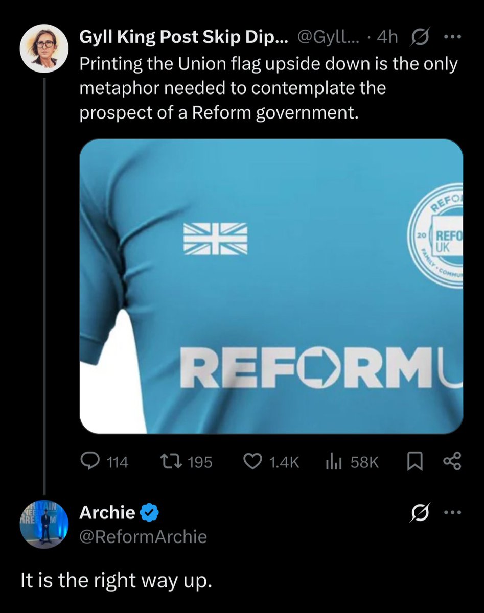 She made an arse of herself there <a href="/ReformArchie/">Archie</a> 
🤣🤣😅😅