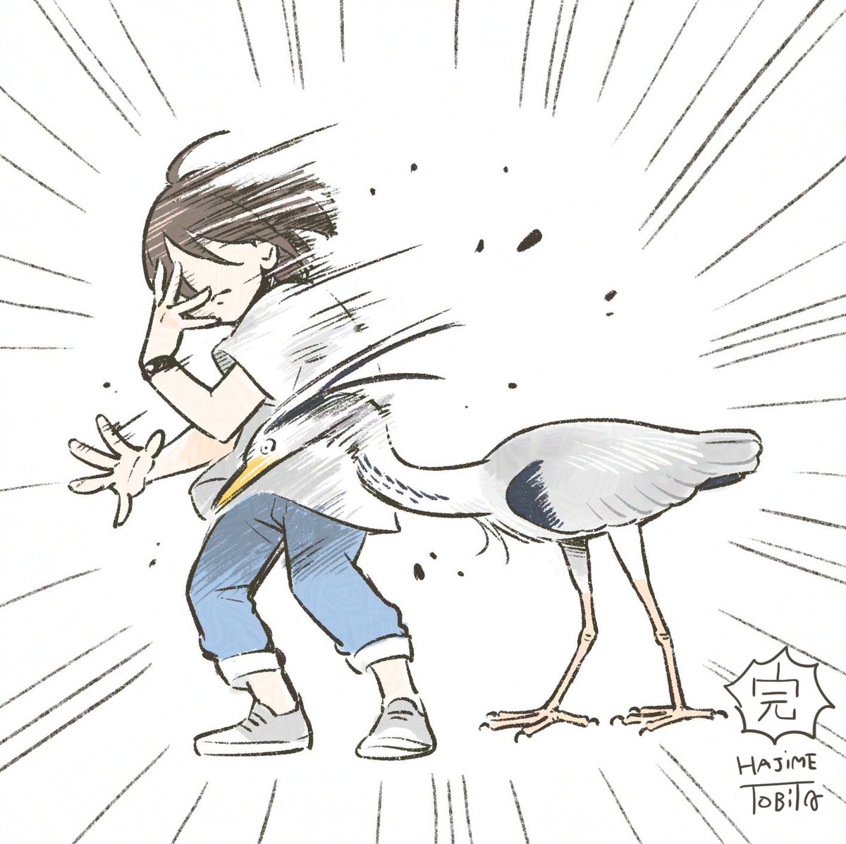 だるまさんが転んだ・完
(過去ツイートが発掘できなかったので再掲)
https://t.co/dvBqEq21vK 