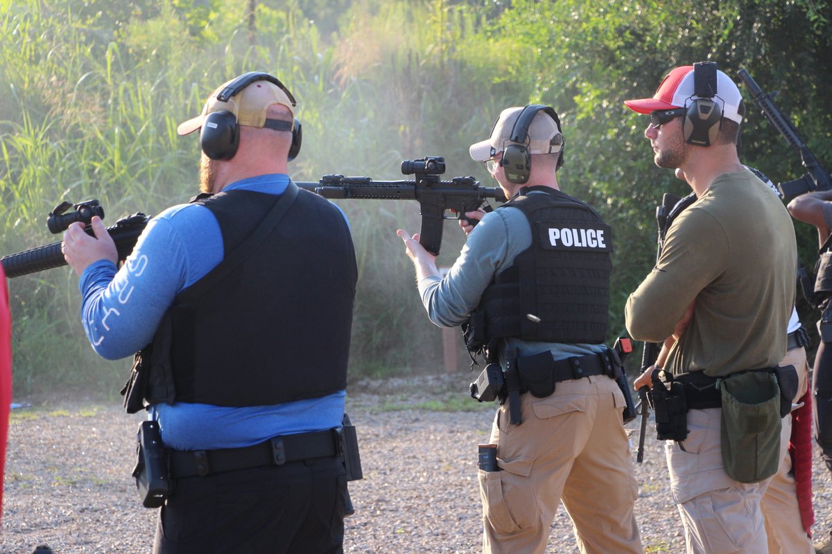 Jcrpastaff's tweet photo. It was a hot day for firearms training on Friday.  Here are a few photos. https://t.co/Io4W9SloMa