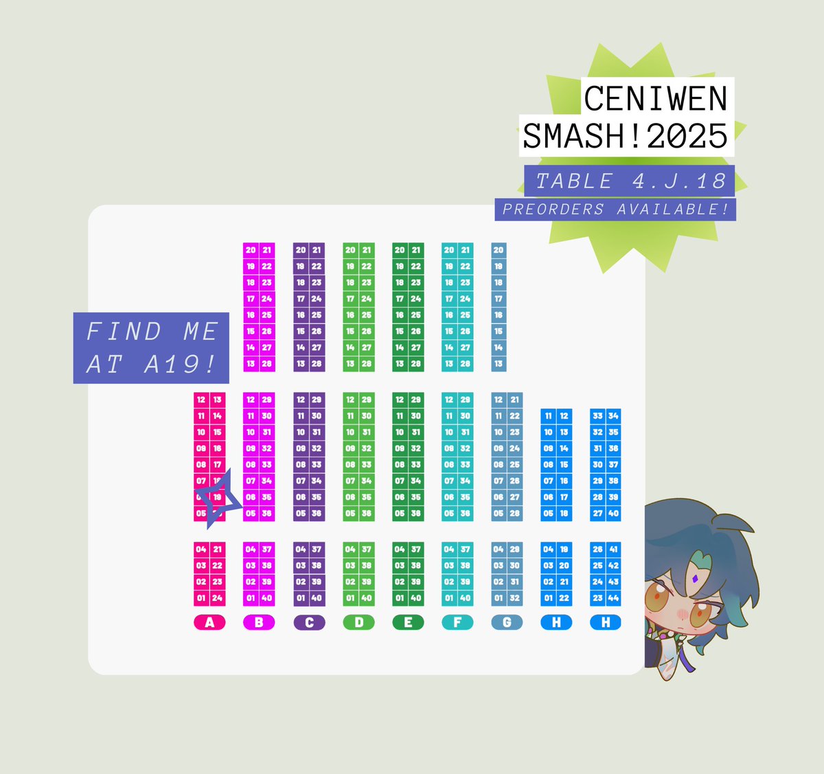 [RTs appreciated]

Here's my catalogue for Animangaki 2025! It's my local con this year so see you there 💚

#Animangaki2025 #AMG2025