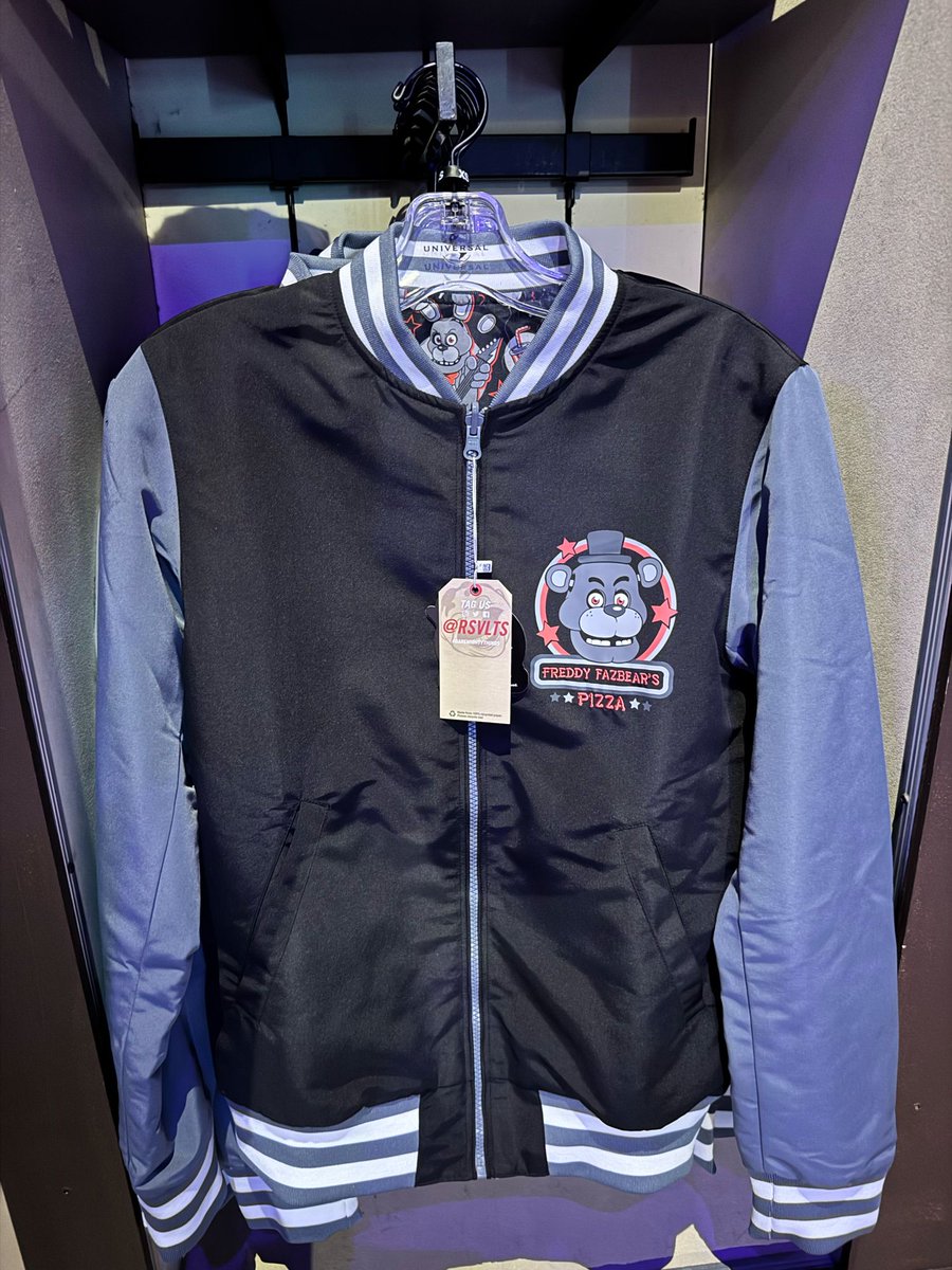 New Five Nights at Freddy’s RSVLTs button-up and jacket now available in Sahara Traders. <a href="/HorrorNightsORL/">Halloween Horror Nights</a> #HHN34