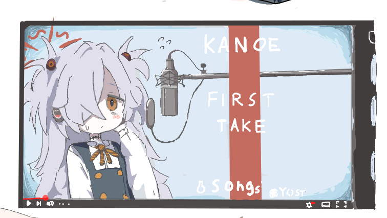 mofu_00000's tweet photo. 絵チャ。カノエ https://t.co/ZtVuGzkD9K