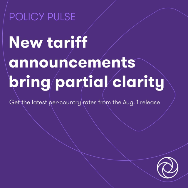 RUSSOCPANYC's tweet photo. New #tariffs of up to 50% are set to take effect on August 29. These changes impact pricing, sourcing and #SupplyChain planning. CFOs and tax leaders should act now. See how @GrantThorntonUS is helping clients prepare. https://t.co/YuUFI6MNnm https://t.co/4m50FFu0FU