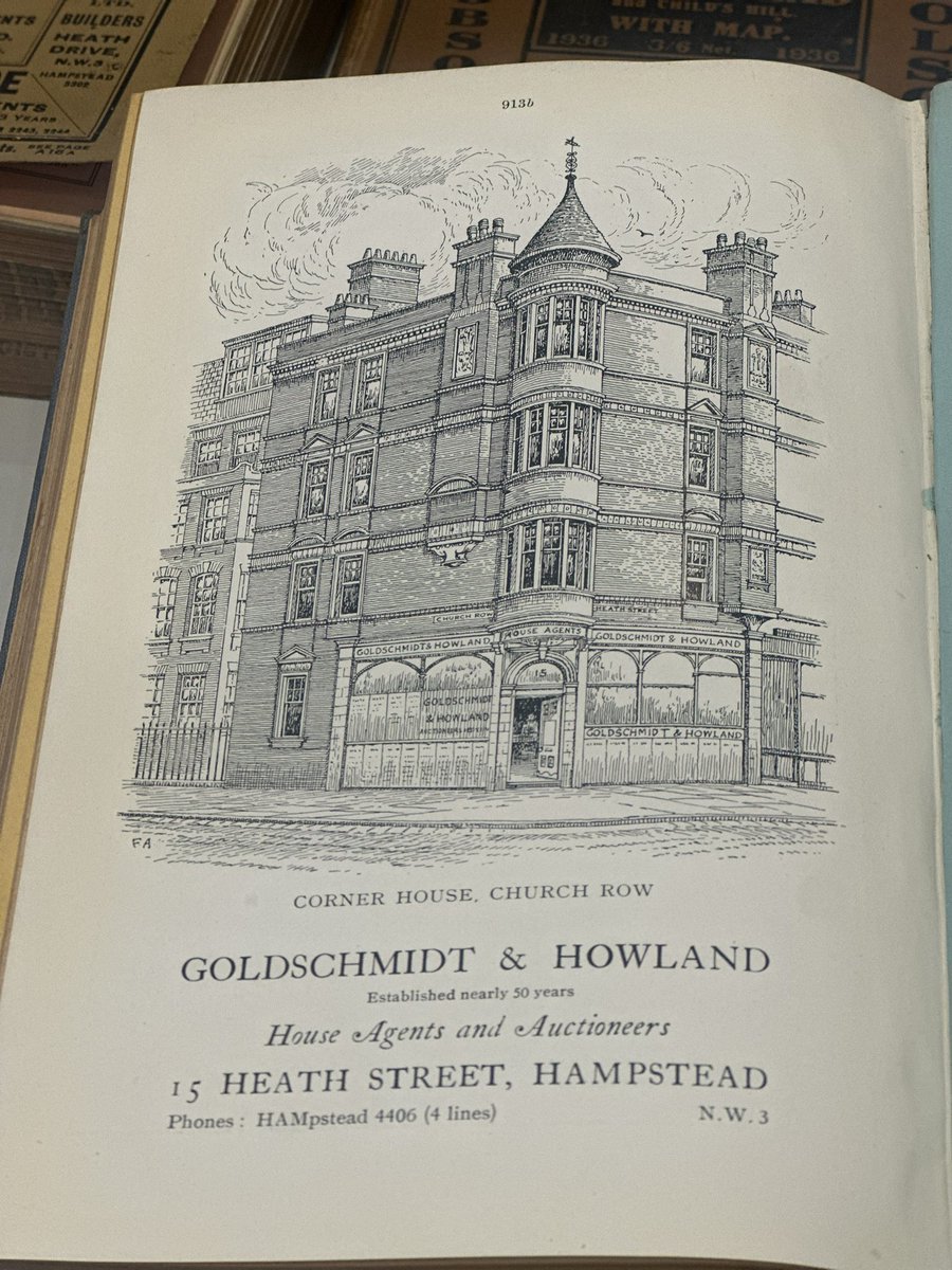#Hampstead year book and directory 
1937 .selling and renting property since #1888