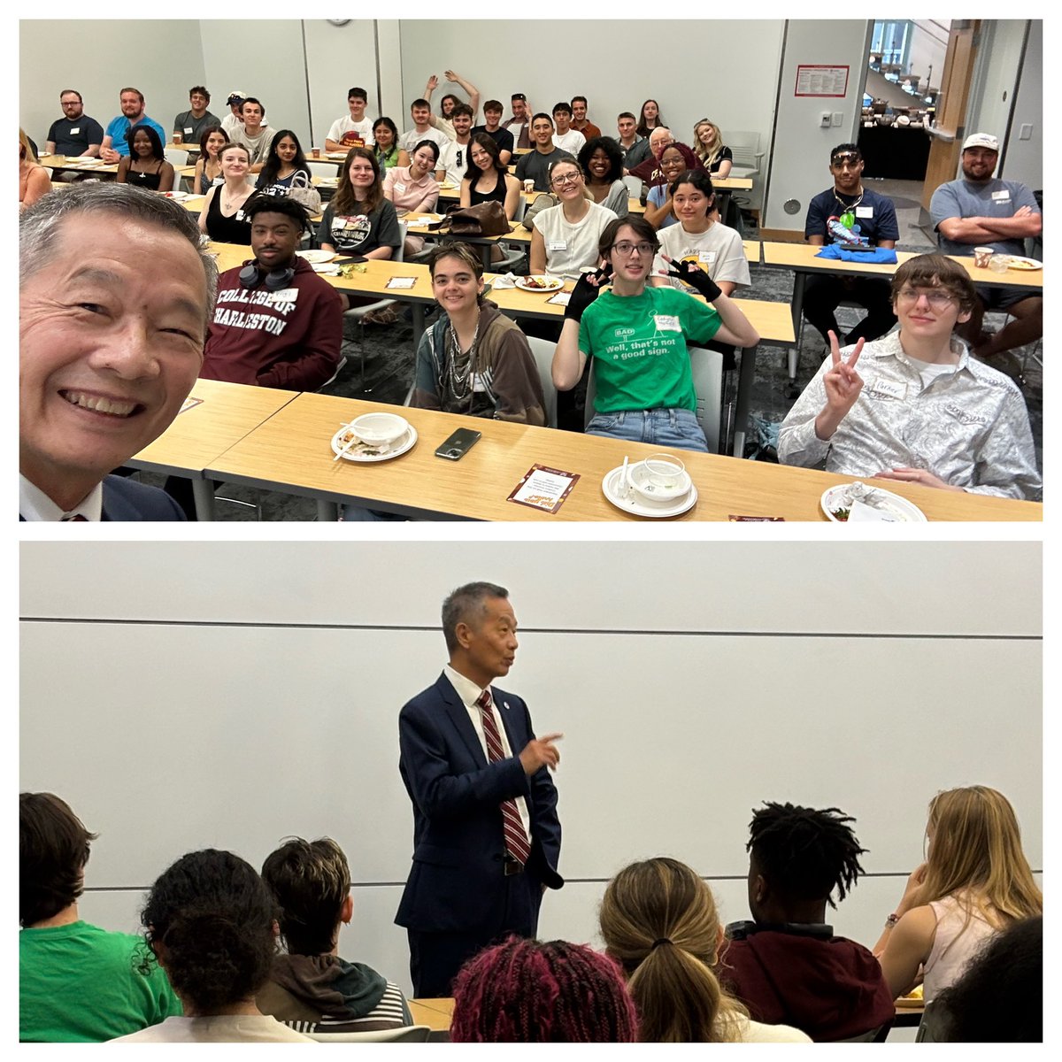 Andrew T. Hsu (@cofchsu) on Twitter photo Great to see several of our transfer students this morning at brunch. Ready for the fall semester to begin. Go Cougars! Great to see several of our transfer students this morning at brunch. Ready for the fall semester to begin. Go Cougars!