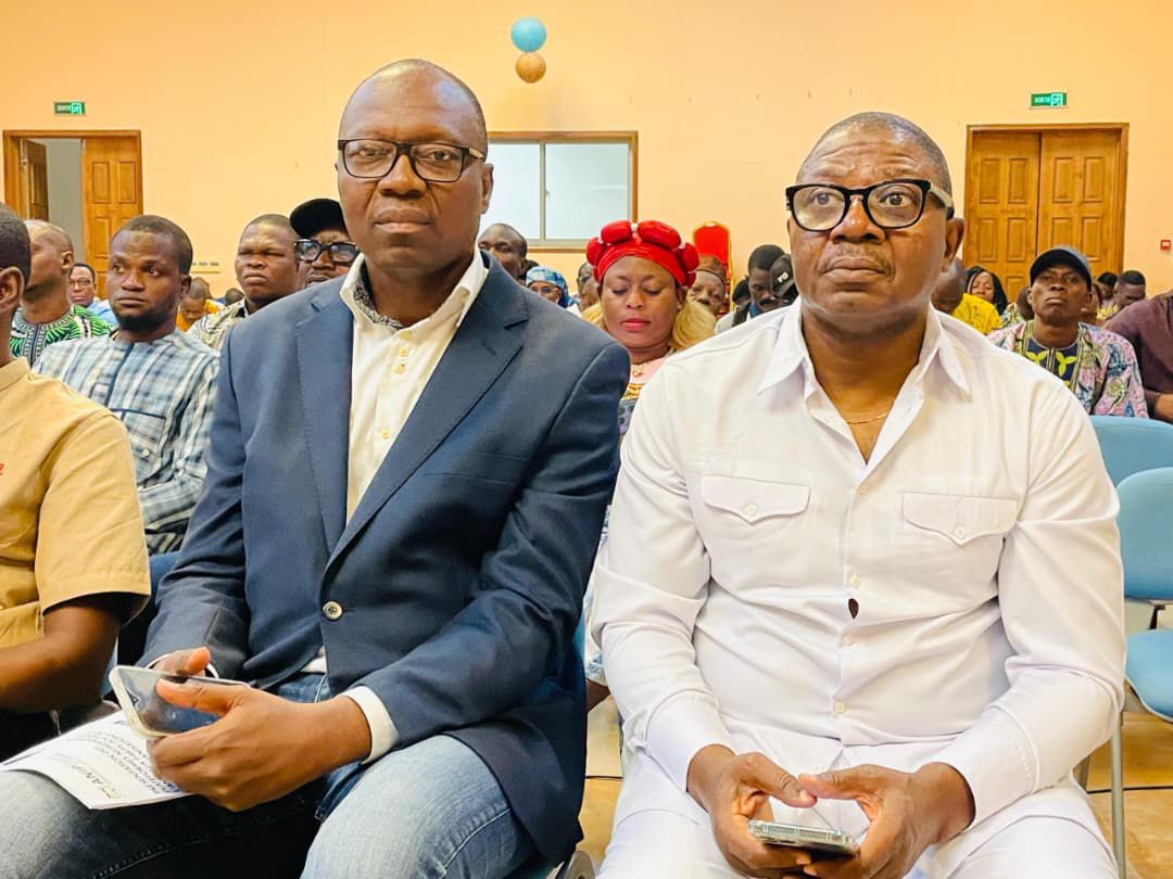 UP_LeRenouveau_'s tweet photo. 🟡⚪️ Élections 2026 : L’UP le Renouveau s’approprie la Liste Électorale Informatisée !

Le 16 août, notre délégation a suivi la formation ANIP à Cotonou pour maîtriser les outils numériques et renforcer la préparation de nos militants.
#TchocoTchoco #Maintenonslecap https://t.co/m1MLHxTwtS
