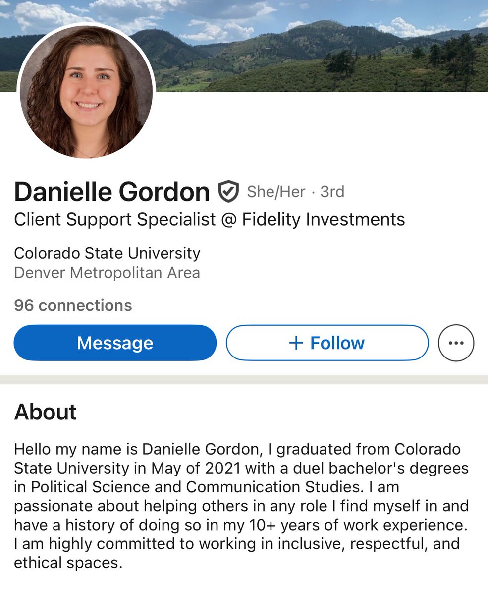 StopAntisemitism (@stopantisemites) on Twitter photo Denver based Danielle Gordon, a series 7 licensed specialist with <a href="/Fidelity/">Fidelity Investments</a>, decided to message a Jewish mother on X - “F*ck you and your kid who goes to Nazi summer camp! Free Palestine from you sick f*cks!”
The child is attending Jewish sleep away camp.
Note Danielle’s Denver based Danielle Gordon, a series 7 licensed specialist with <a href="/Fidelity/">Fidelity Investments</a>, decided to message a Jewish mother on X - “F*ck you and your kid who goes to Nazi summer camp! Free Palestine from you sick f*cks!”
The child is attending Jewish sleep away camp.
Note Danielle’s